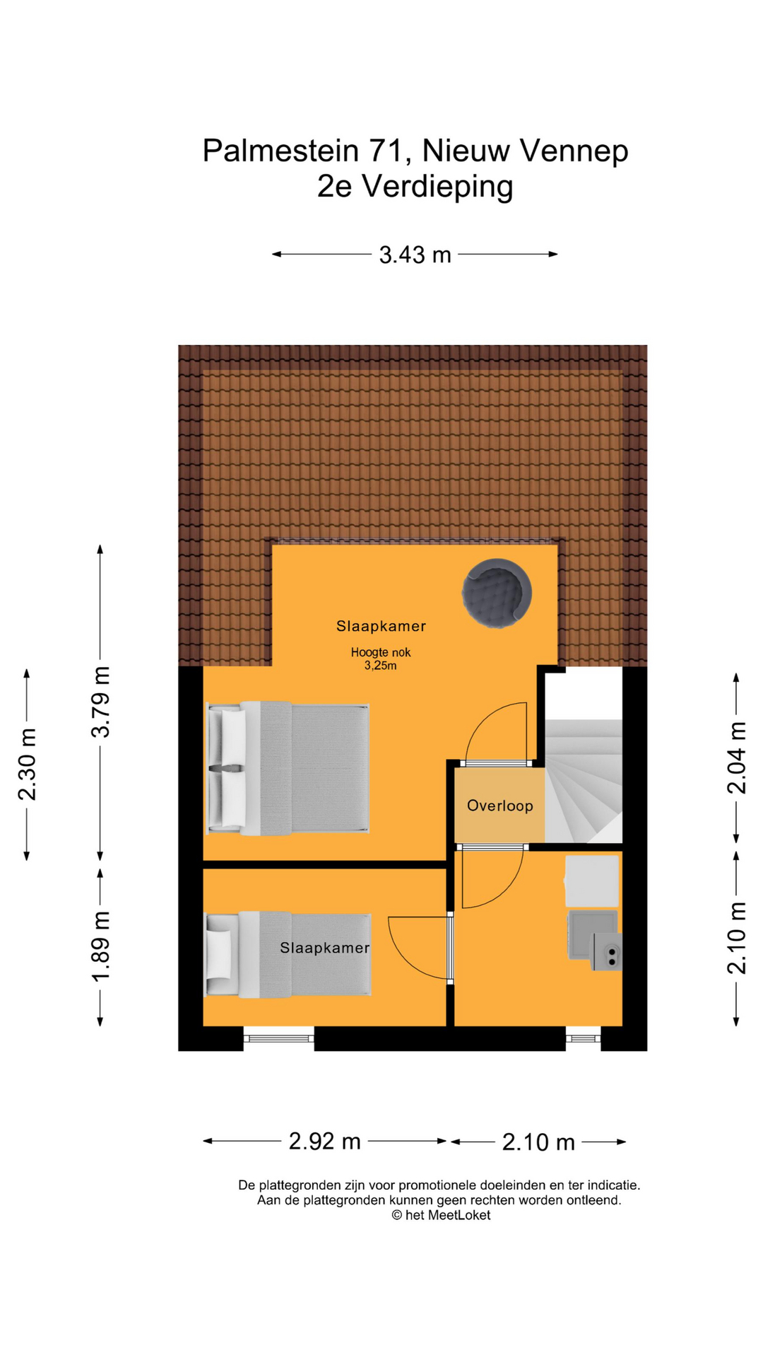 Palmestein 71 , 2151 HL Nieuw-vennep map
